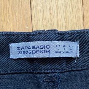Zara Black Cropped Pants